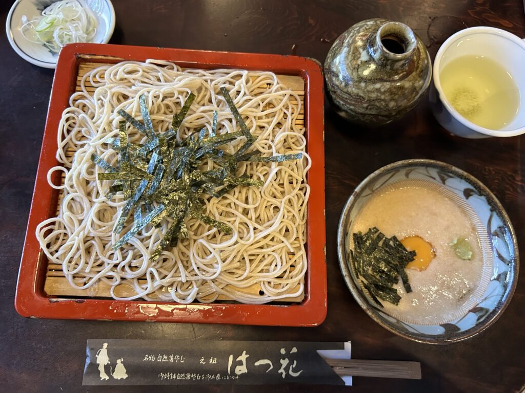 はつ花蕎麦のせいろそば