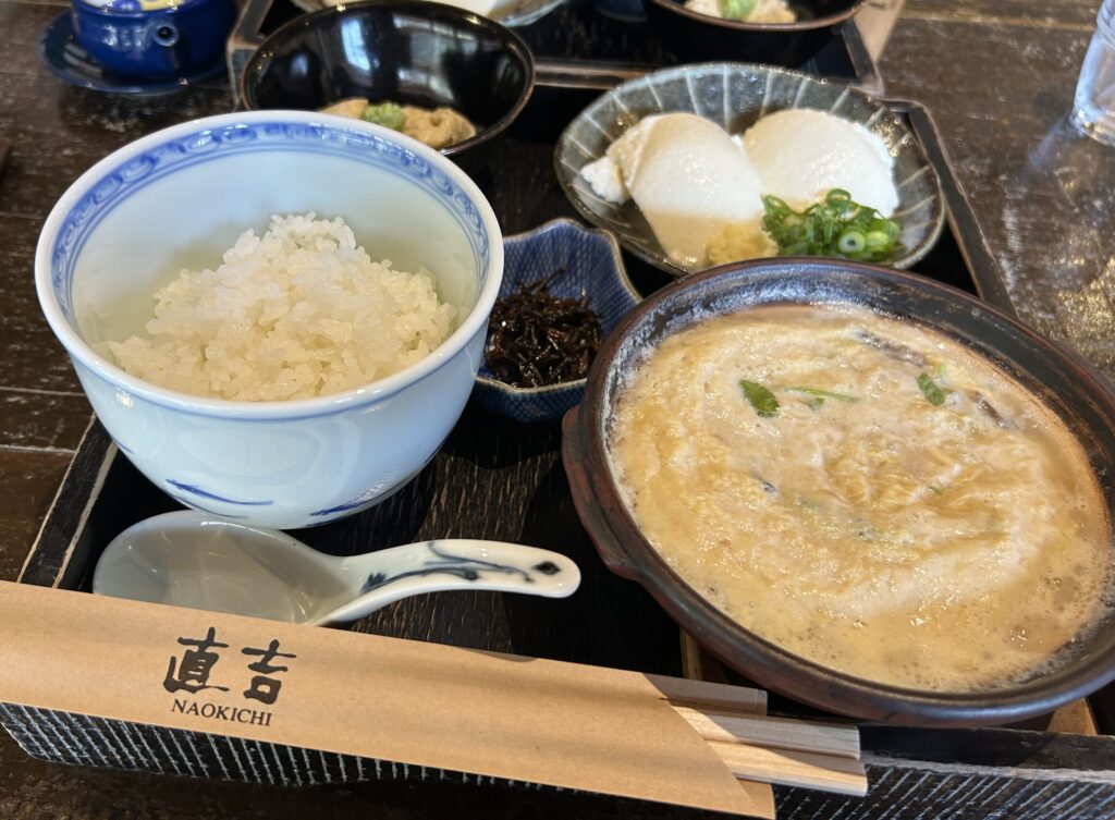 直吉の湯葉丼セット